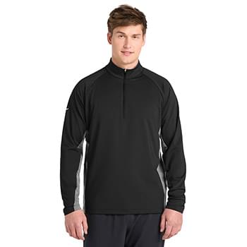 Sport-Tek ®  Sport-Wick ®  Stretch Contrast 1/4-Zip Pullover. ST854