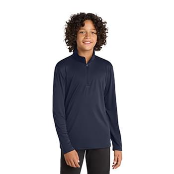 Sport-Tek  ®  Youth PosiCharge  ®  Competitor    1/4-Zip Pullover. YST357