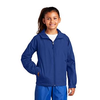 Sport-Tek &#174;  Youth Hooded Raglan Jacket. YST73